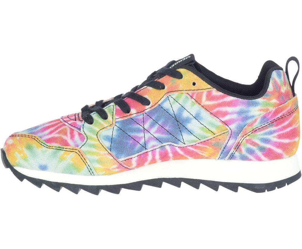 Buty Sportowe Merrell Damskie Kolorowe - Alpine Tie Dye Suede - 136827-FJH